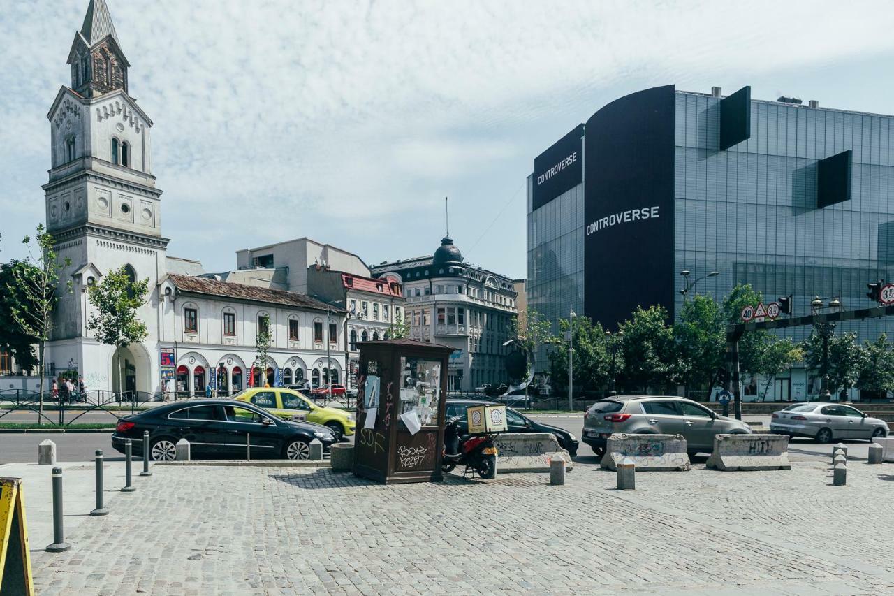 Skyview Old Town Apartment Bukares Bagian luar foto